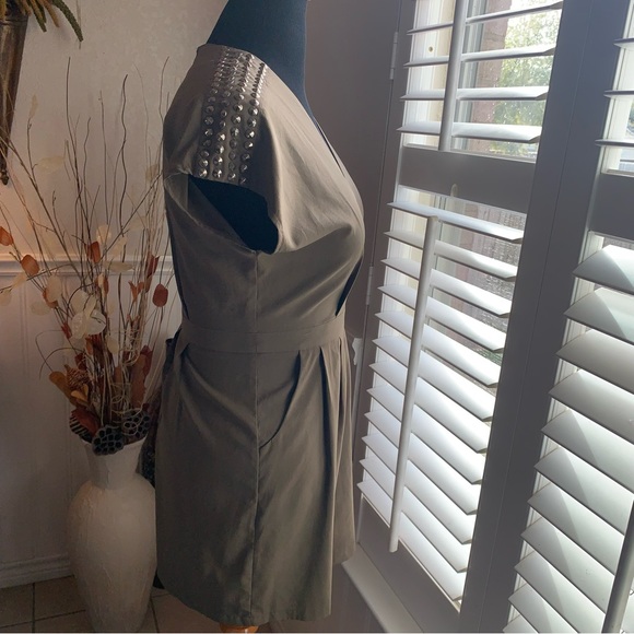 Ya vintage retro studded dress with silver studs - Picture 4 of 13